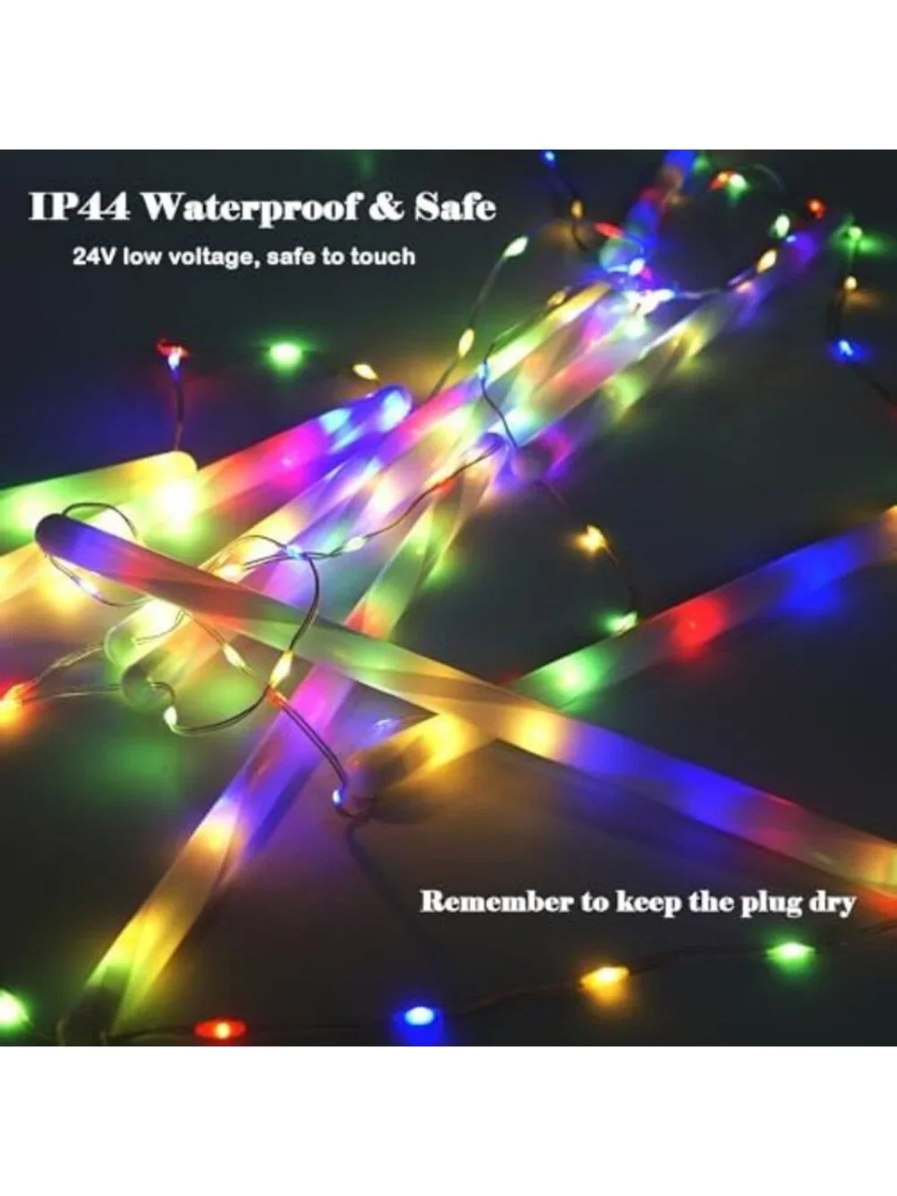 10ft LED Christmas Ladder Light with 5.6ft Hanging Santa Decor - Holiday Cheer!